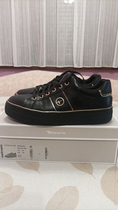 Дамски кожени обувки Tamaris