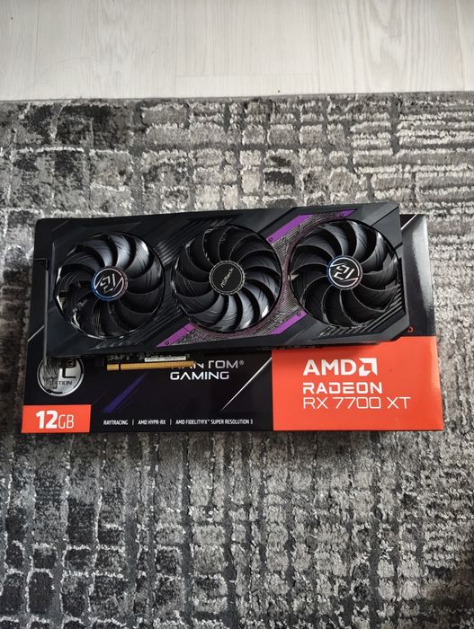 Видеокарта RX 7700XT 12GB Asrock Phantom Gaming