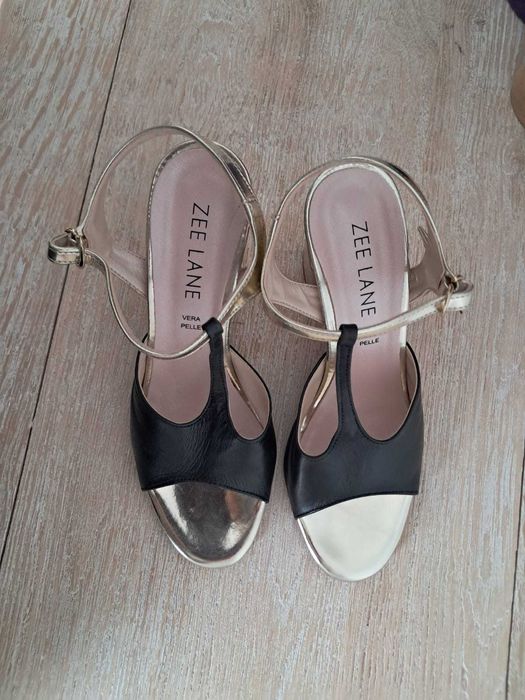 Sandale Zee Lane Piele Naturală (NOI) – Mărimea 39