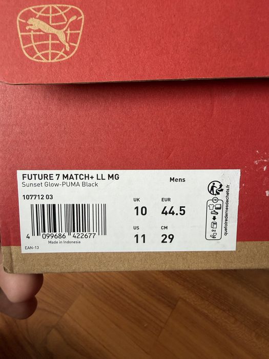 Puma Adidași de Fotbal Future 7 Match Fără Șireturi Mg 'Roz'