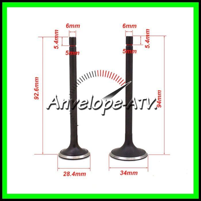 Set Supape atv LINHAI 300 275 260 Supapa Admisie Evacuare Linhai