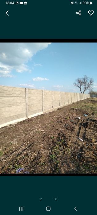 Garduri din beton