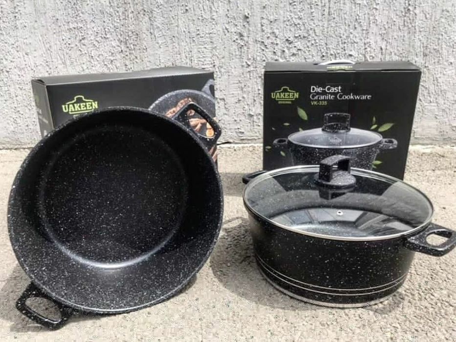 Каменный казан кастрюль Vakeen