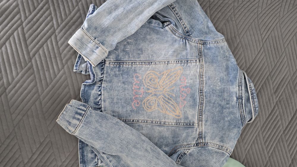 Set geacă/vestă pentru fetițe mărimea 116