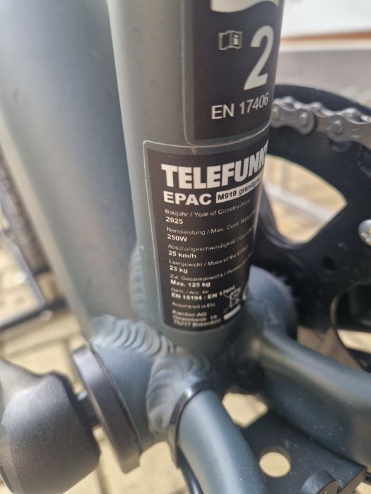 Електлически велосипед Telefunken Чисто нов