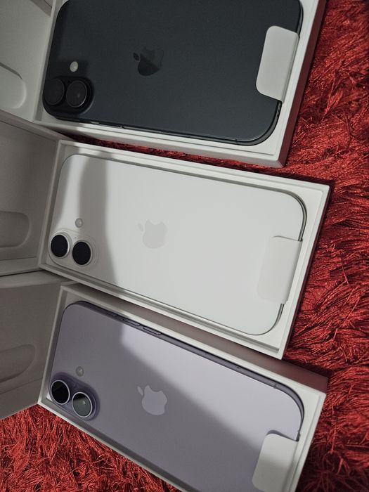 -Iphone 17 Nou 256Gb 12Ram Nefolosit Black Silver Purple Bat: 100%-0 cicluri incarcare cutia completa-desigilata doar pentru poze probe poze reale MDM