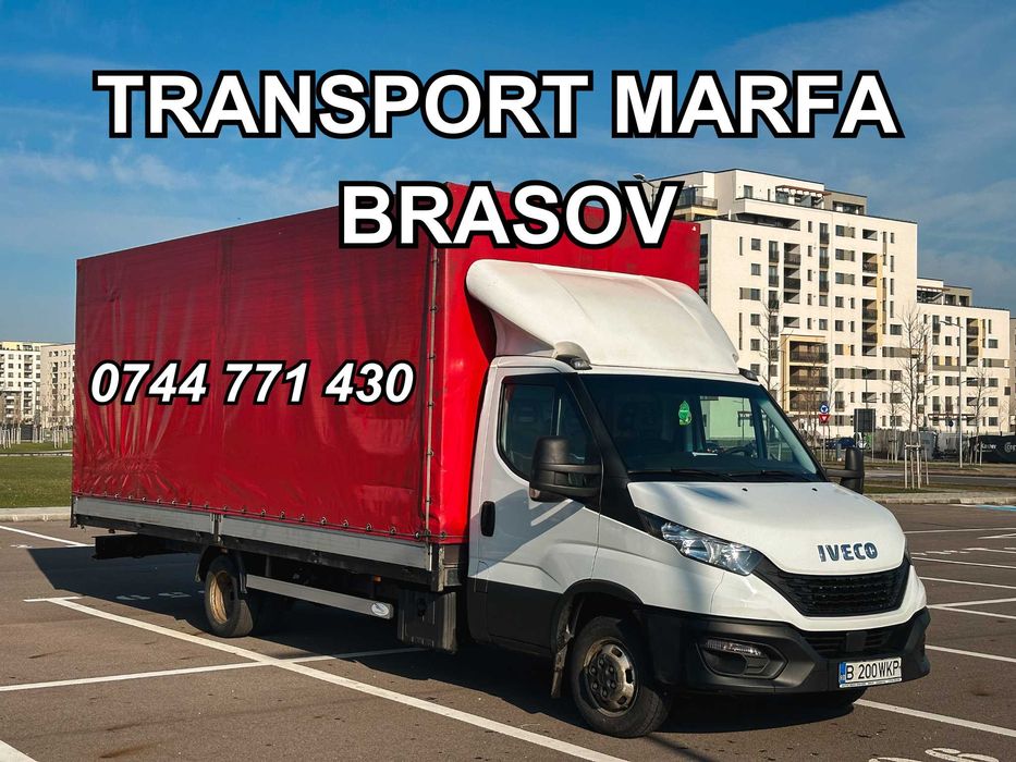 Transport marfa, mobila, electrocasnice, colete Brasov