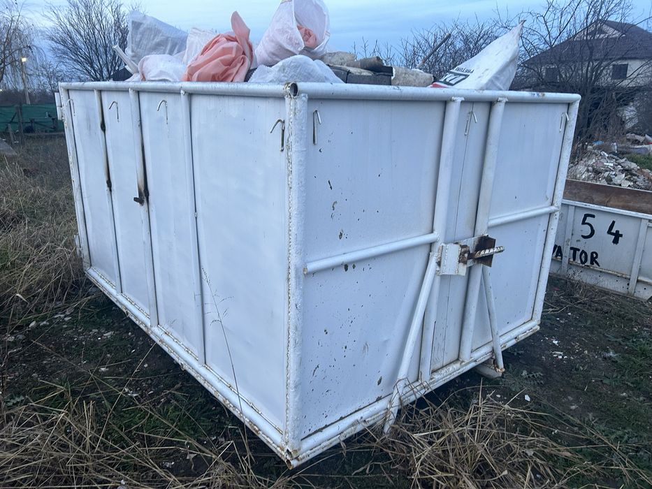 Transport moloz moluz bena detașabilă container gunoi / nisip pietriș