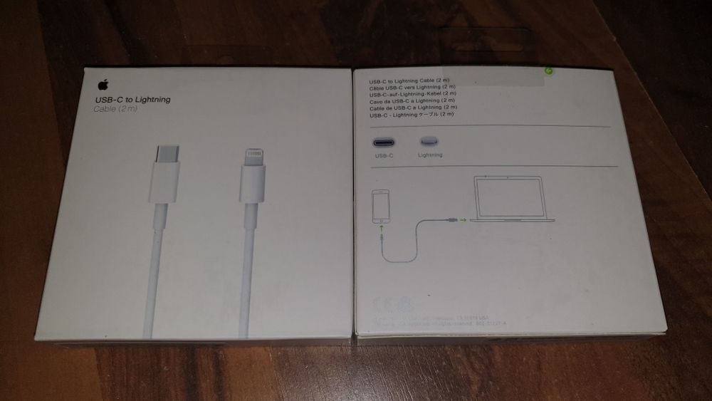 Cablu 2metri USB C to Lightning original Apple iPhone iPad Mac AirPods