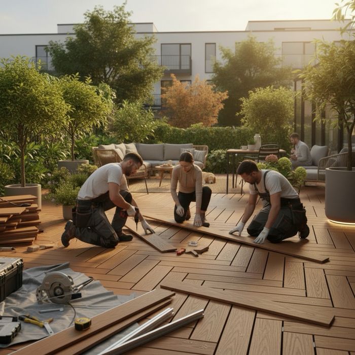 Террасная доска ДПК