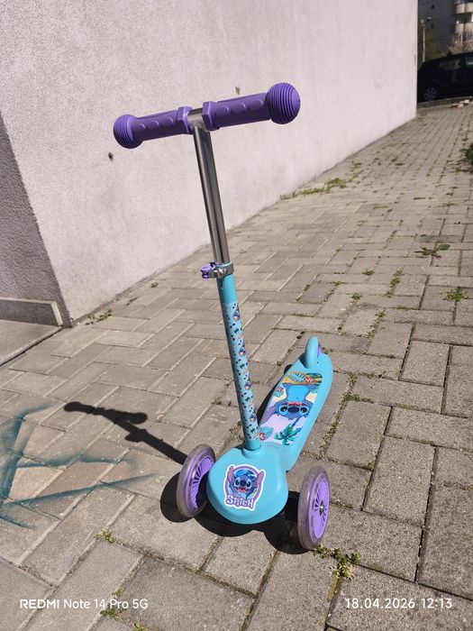 Trotineta Copii 2-5 ani cu logo Stitch