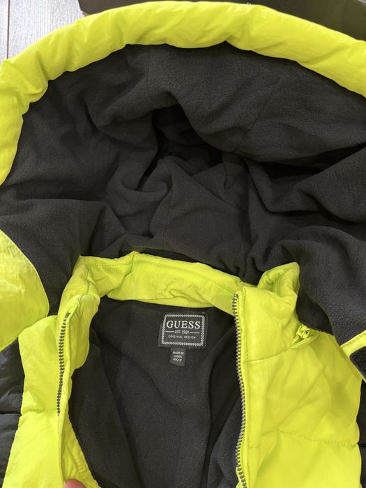 GUESS детски унисекс космонавт-ски гащеризон с качулка