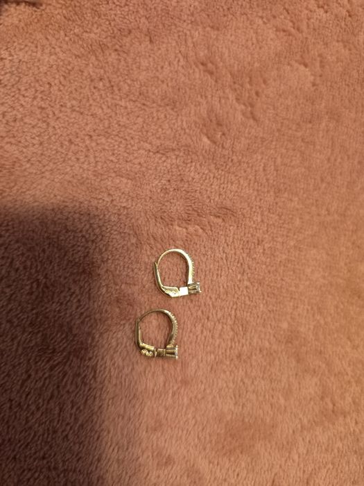 Cercei aur 18 K fetita
