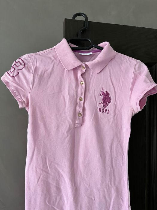 Розова рокля US Polo