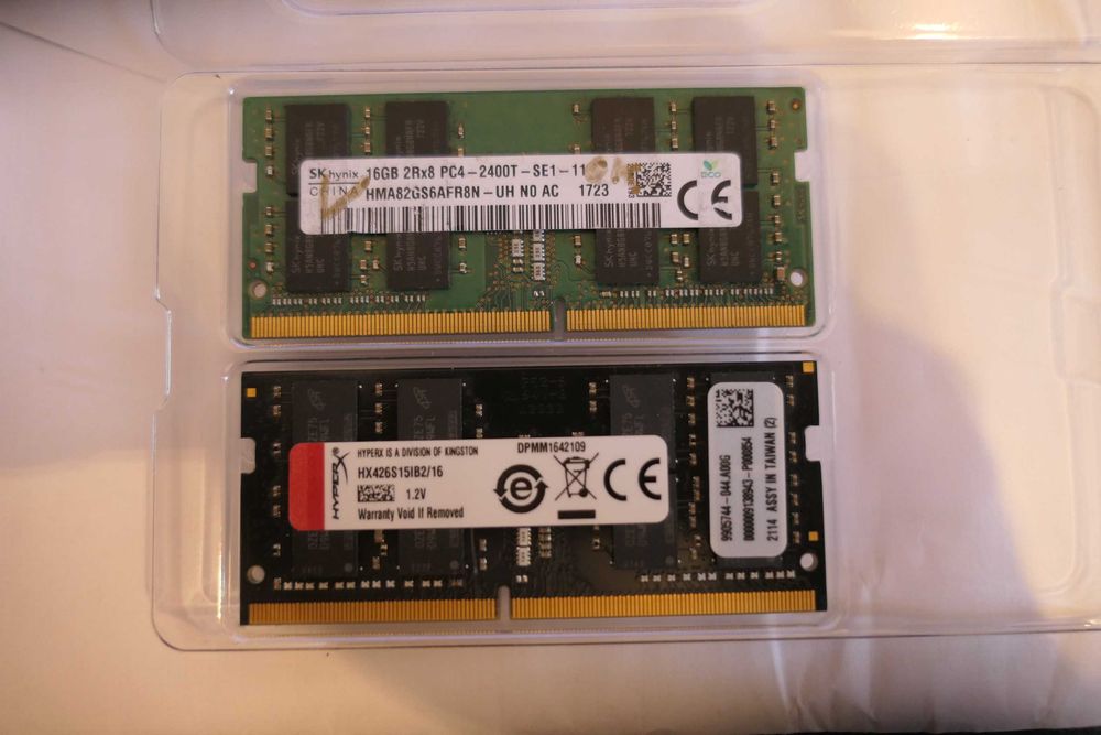 Memorie Ram 16 GB Laptop SODIMM HyperX HX426S15IB2/16 HMA82GS6AFR8N-UH Module Ram 8 Giga 4 GB SK Hynix Samsung