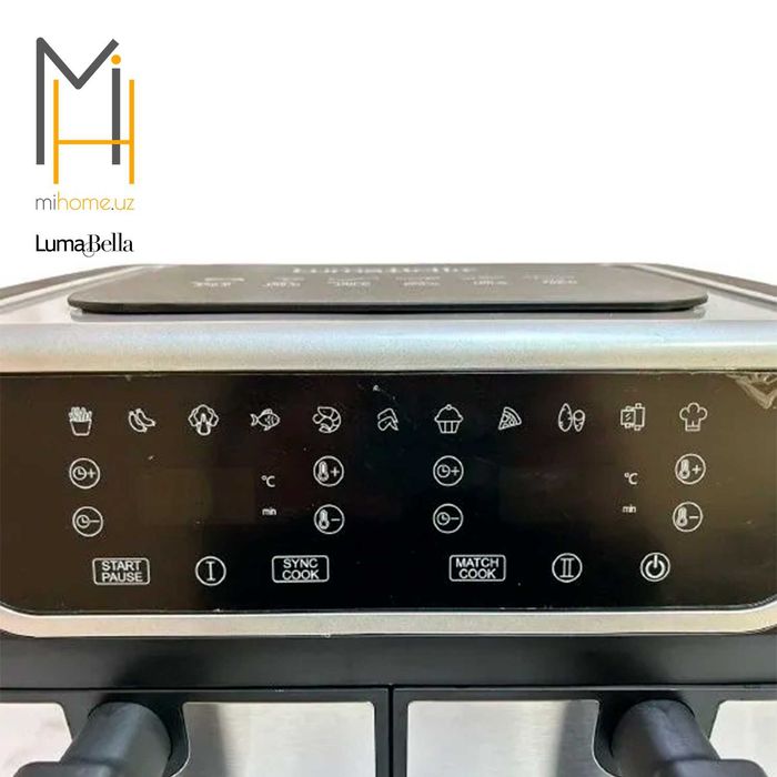 Аэрогриль LumaBella 12л (6л + 6л) LB-60013