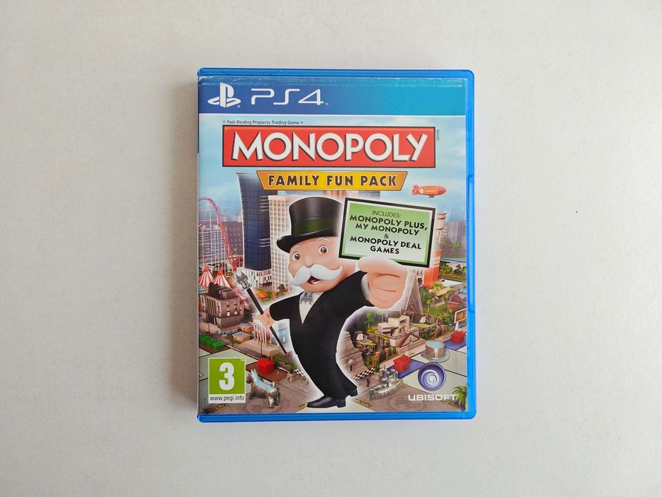 Monopoly Family Fun Pack за PlayStation 4/PS4/ПС4/PlayStation 5/PS5/ПС5/Плейстейшън 4/Плейстейшън 5