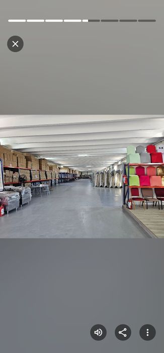 Scaune tapitate  stofă diferite culori