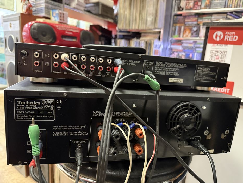 Technics SE A900S и Technics SU C800U