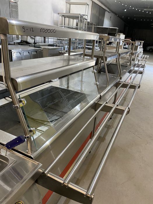 Фритюрница, линия раздачи,  плиты Астана