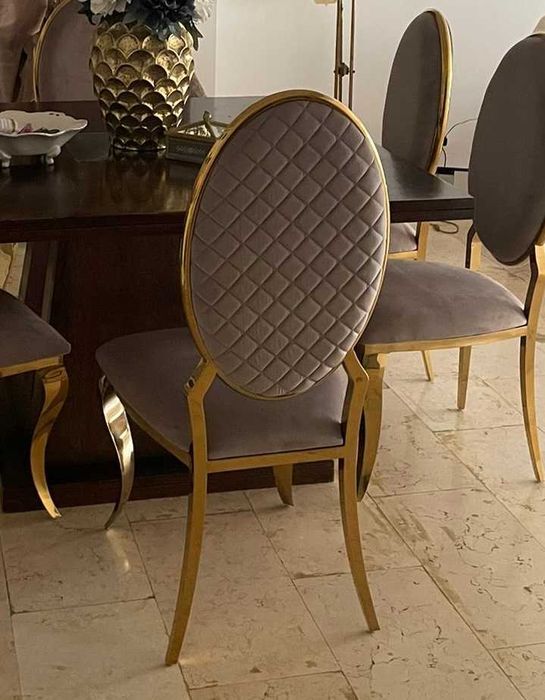Scaune aurii de lux săli evenimente Ballroom, scaun BELLEVUE premium