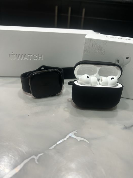 Продам наушники и часы