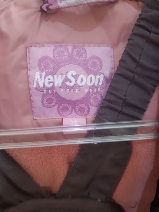 Комбинезон зимний девочке 3-5 лет