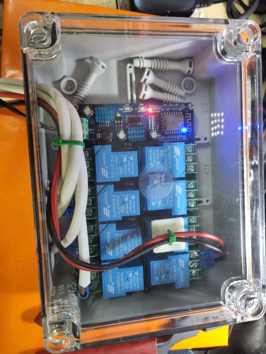 Sistem Inteligent Irigație Gazon - Plug & Play (PC Home Assistant + Placă Relee ESP)