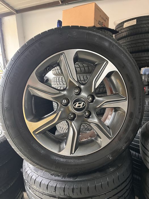 Jante + Cauciucuri 205/55/16 5x114.3 Hyundai