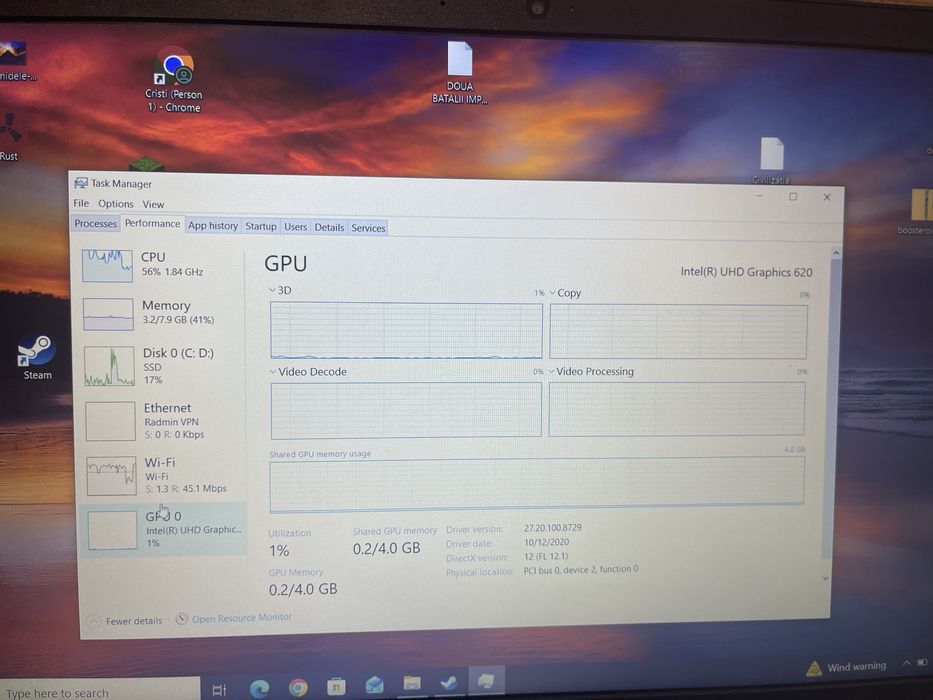 Vand Laptop Lenovo