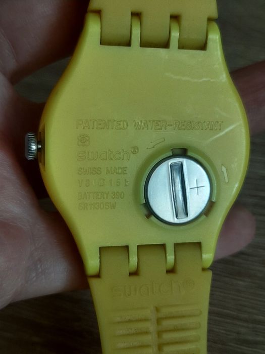 Ceas Swatch Proudly Yellow (cod model: SO29J702)