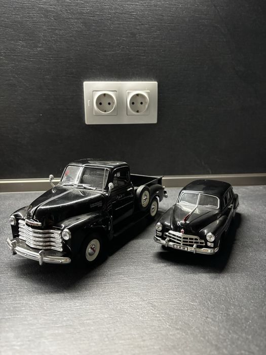 МОДЕЛИ | 1:18 Chevrolet Pick Up и 1:24 GAZ-12