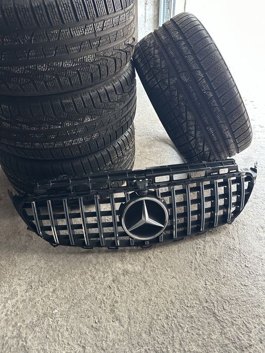 Решетка АMG за Mercedes E-Class W213 (2016-2020) - GT Style Мерцедес