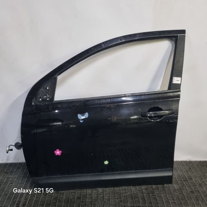 Usa Stanga Fata Nissan Qashqai Facelift 2010 - 2013 SUV 4 Usi BLACK Metalizat Z11 (1444)