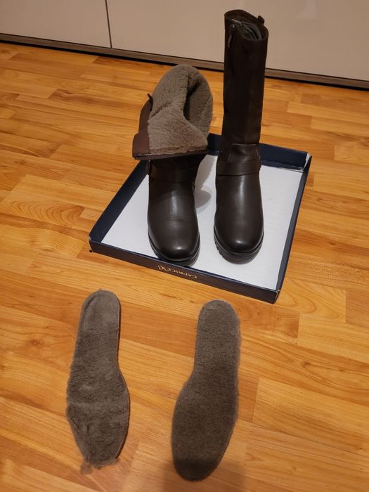 Cizme Caprice îmblănite mărimea 39