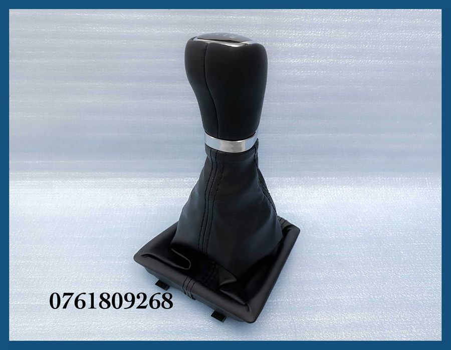 Manson schimbator + nuca piele naturala pentru SKODA Octavia 3 cu 5 trepte