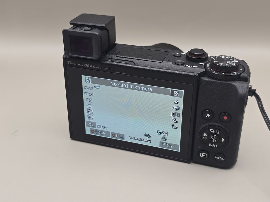 Compactă Canon G5 X mark ii, 4k ecran flip Balciu • OLX.ro
