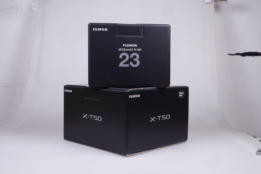 Фотоапарат Fujifilm X-T50 и обектив Fujifilm Fujinon XF 23mm