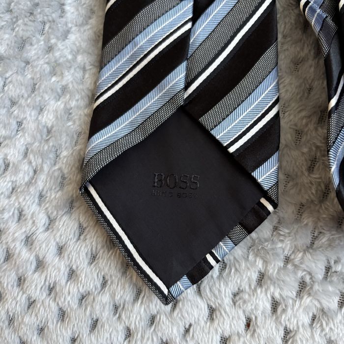 Cravata Hugo Boss de lux premium din matase naturala