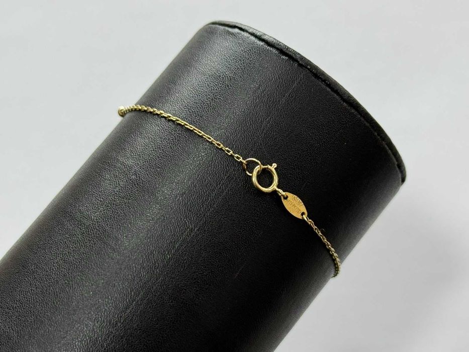 Дамска златна гривна - 14К с декоративни камъчета (3.37гр)