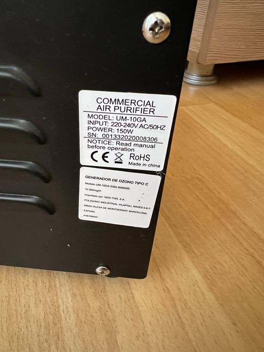 Йонизатор / озонатор Krawehl