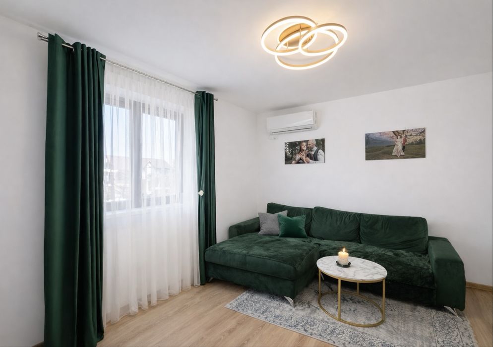 Apartament 2 camere Visan | mobilat | parcare | boxa | etaj 1