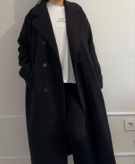 Пальто оверсайз фасона