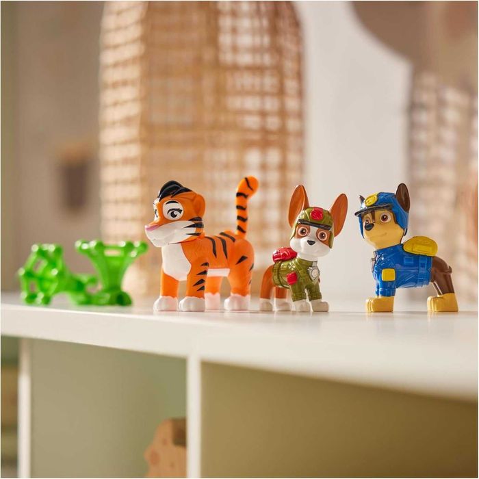 Комплект фигури кученца Paw Patrol Jungle Pups - 3 модела