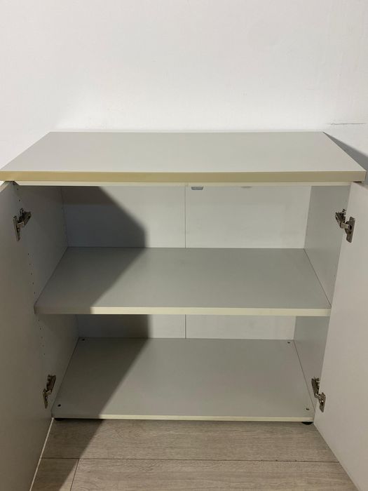 3 Buc. Dulap 2 Uși Birou; Comodă cu Raft Interior; Fișet