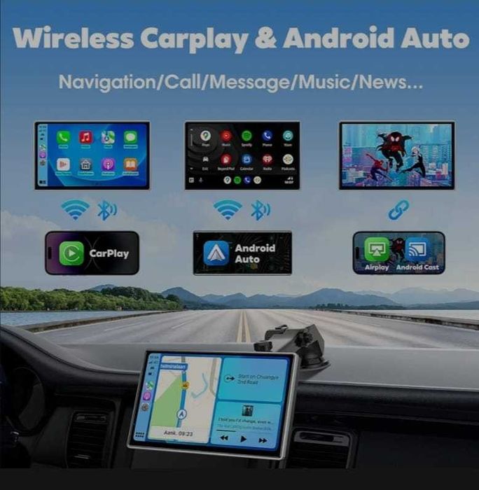 ПРОМОЦИЯ 100лв. Мултимедийна система Carplay за автомобил