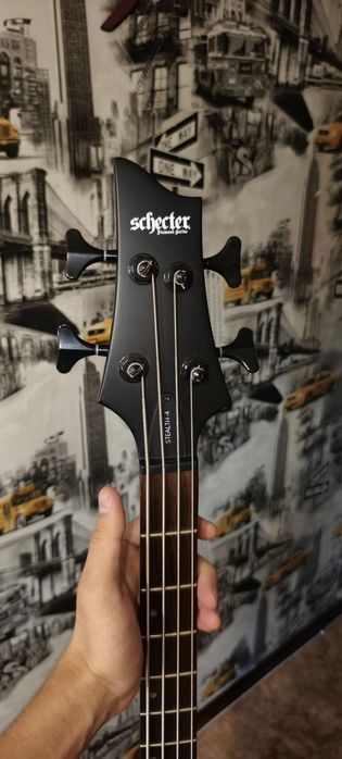 Бас гитара Schecter STILETTO STEALTH 4