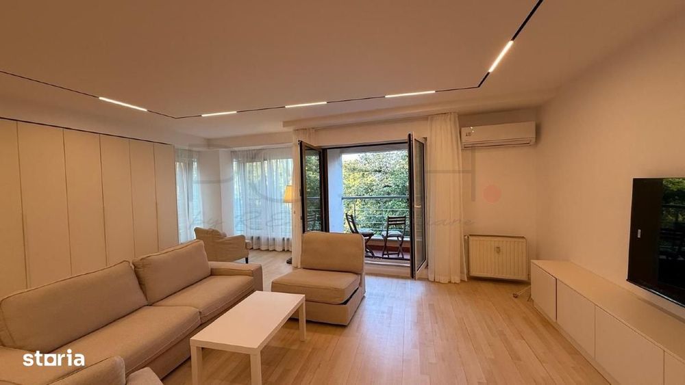 3 camere, living 53 mp, loc de parcare, Aviatorilor — fotografia 1