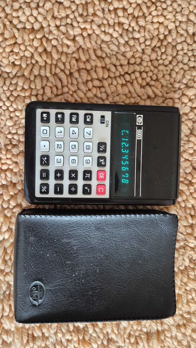 Ретро колекционерски калкулатори / елка elite 6003