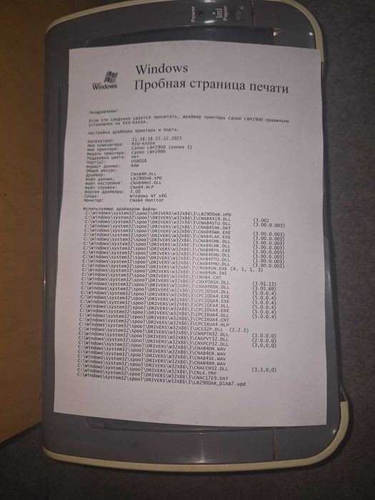 Принтер Canon 2900